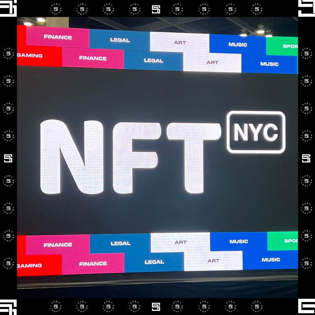 Let’s talk NFTs at Booth 10 at <a href="/NFT_NYC/">NFT.NYC</a> 

NFT creators, collectors, enthusiasts let’s link up👋

We are at #NFTNYC together with our friends <a href="/VERITIC_custody/">VERITIC.com</a>