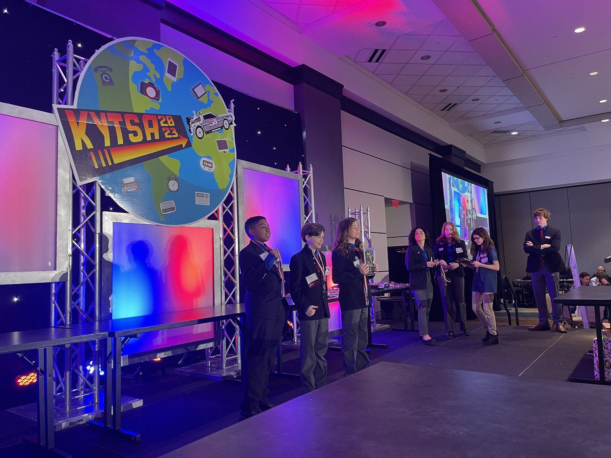 BradKTEC's tweet photo. Our @KyTouchstone Cooperatives love ❤️ being a part of @kentuckytsa Awards Day #AwardsDay #FutureSTEMWorkforce #BuildingABrighterFuture https://t.co/ULrIWfvU5v