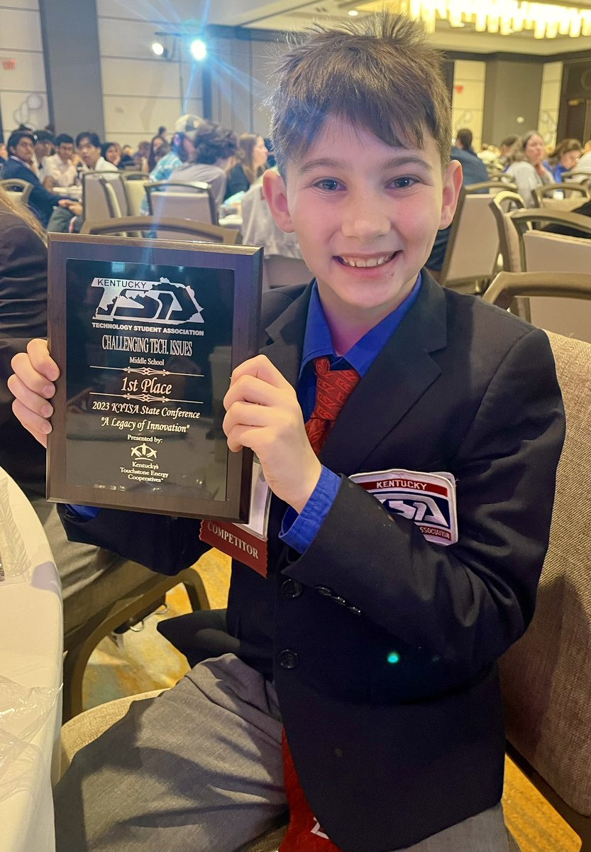 BradKTEC's tweet photo. Our @KyTouchstone Cooperatives love ❤️ being a part of @kentuckytsa Awards Day #AwardsDay #FutureSTEMWorkforce #BuildingABrighterFuture https://t.co/ULrIWfvU5v