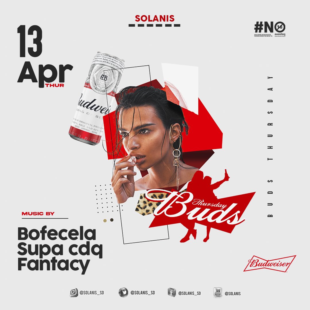 solanis_SD's tweet photo. It doesn’t get better than this… 🔥
🚨#BudsThursday COMBO SPECIAL ❗️
Get a full #Shisanyama meal with either #BrutalFruit #Sibebe #FlyingFish or #Budweiser for E180 only!
Let’s vibe to the music sounds in style.
#Solanis
#WePassionateAboutYou https://t.co/DdcmlKPe8v
