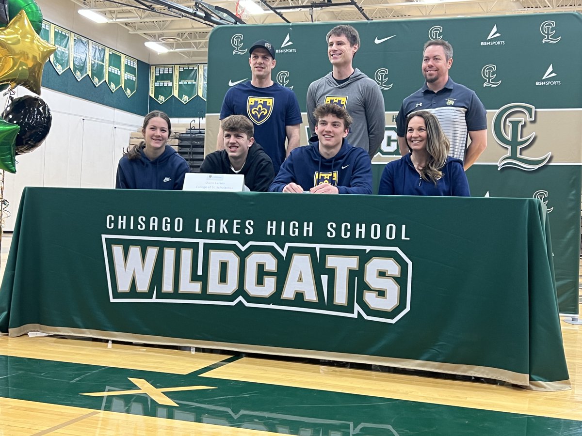 Chisago Lakes Boys Basketball (@clboysbball) on Twitter photo CONGRATS to <a href="/Owen_Larsen11/">Owen Larsen</a> for signing on the dotted line with @csssaintsbball . The Saints are getting an unbelievable leader and teammate! Can't wait to come watch him compete in the MIAC. CONGRATS to <a href="/Owen_Larsen11/">Owen Larsen</a> for signing on the dotted line with @csssaintsbball . The Saints are getting an unbelievable leader and teammate! Can't wait to come watch him compete in the MIAC.