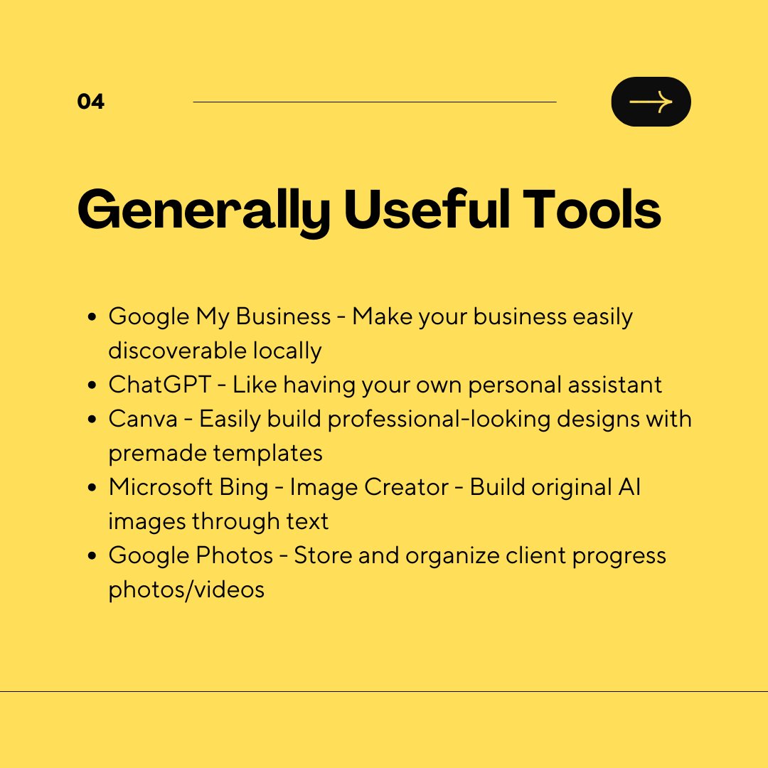RemotePts's tweet image. Unlock your PT potential with these powerful tools &amp;amp; apps 📱💪 Get organized, stay connected with clients, and grow your business like never before!📈 FOLLOW @remotepts
#personaltrainer #personaltrainerlife #personaltraineronline