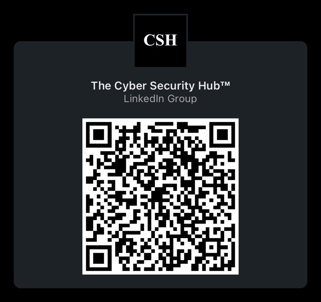 TheCyberSecHub's tweet image. Join our NEW LinkedIn Group! #cybersecutity #infosec #hacking