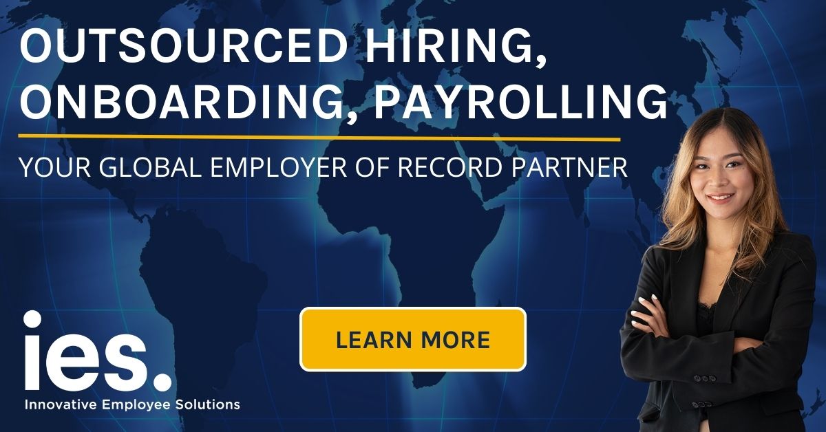 KaraHertzog's tweet photo. Your #talent values #flexibility, and where and when they #work. We help streamline your #globalworkforce #hiring, enabling companies to #hire, #onboard, and #payroll #talent #compliantly across borders. https://t.co/1eWhhv4SBi
#IES #EOR #EmployerOfRecord #EORpartner #GlobalEOR https://t.co/7GeXvXT76Y