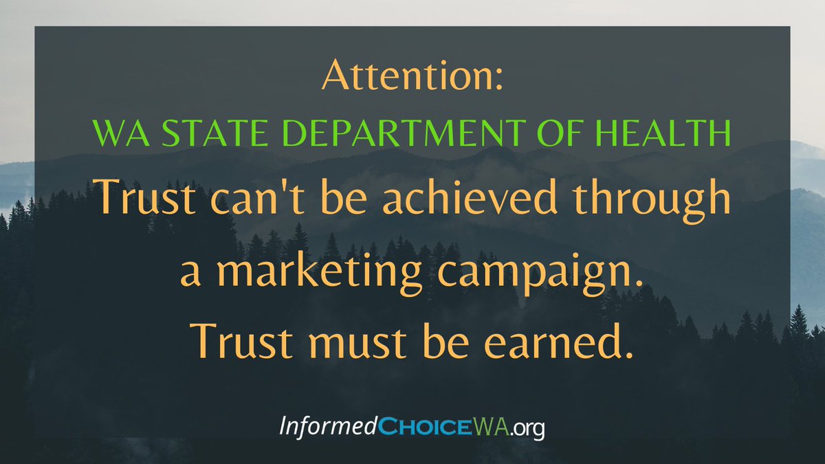 InformedWa's tweet image. COVID shots don't prevent infection, transmission, hospitalization, death, but they do come with risk of injury, increased susceptibility, death. Natural immunity is superior. Ivermectin safe &amp;amp; works. @WADOHIssues @WADeptHealth
