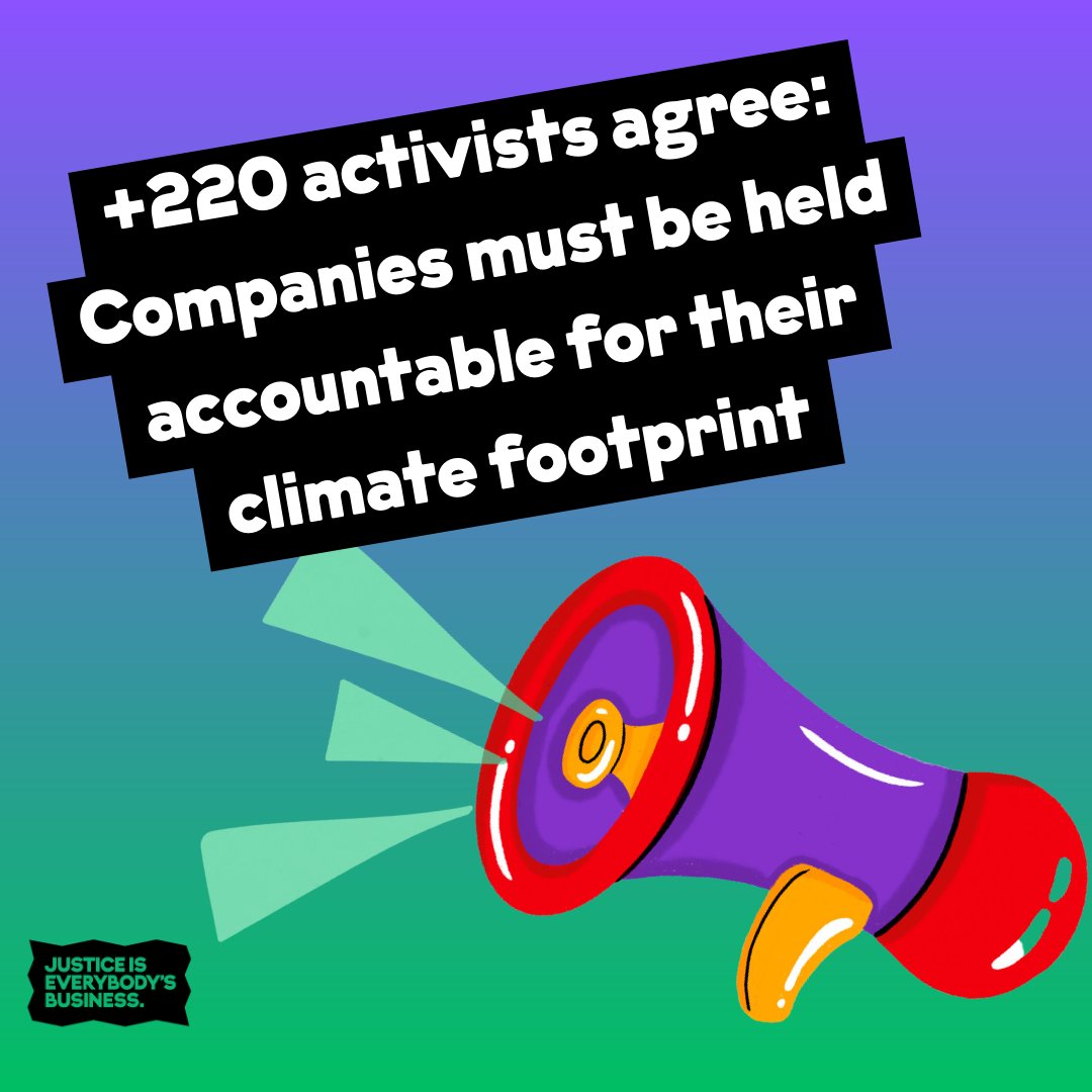 foeeurope's tweet image. 🙅 Companies are the biggest carbon emitters and contributors to climate change...

😱 The bad news? We’re currently relying on their goodwill to reduce their climate footprint 

🤔 The good news? Change could be around the corner…

#CSDDD #ClimateCorporateSustainability

🧵1