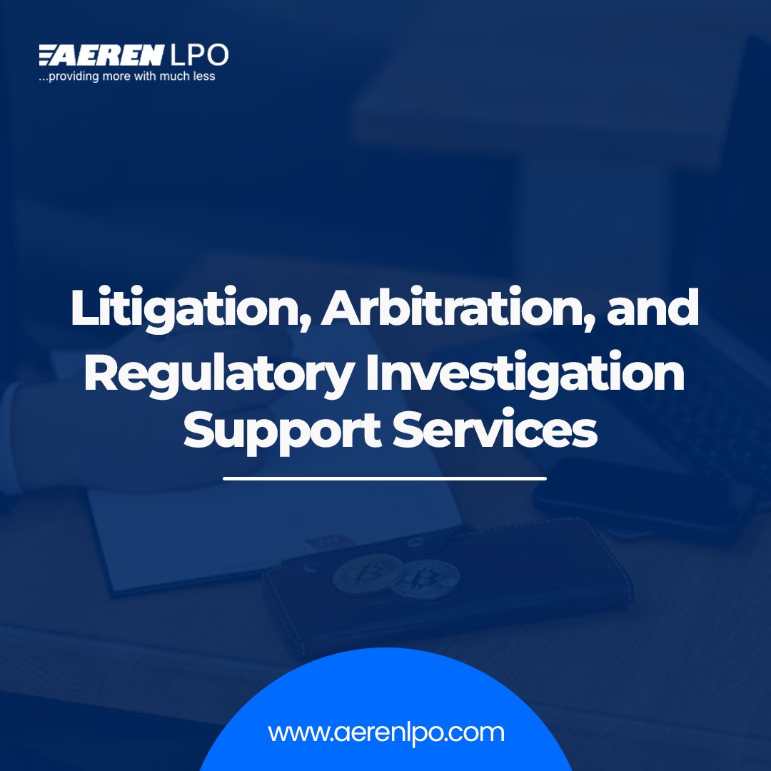 Aeren_lpo's tweet image. Our global team successfully implements the best dispute-resolution tactics for your business with a practical mindset and a firm hand. 
 
Head to aerenlpo.com now.

#legalservices #arbitration #legalsupportservices #outsourcingservices #aerenlpo