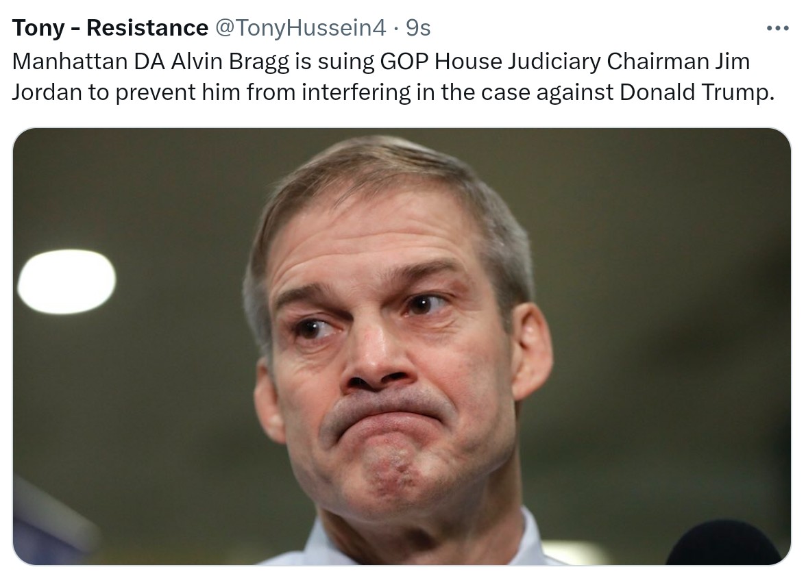 TonyHussein4's tweet photo. Jim Jordan never took the bar exam at Ohio State University. Jordan supported lawsuits to dispute the election results and voted against certifying the Electoral College results after Joe Biden won the 2020 election. He ignored a Congressional subpoena and declined to testify. https://t.co/cGPNobPs09