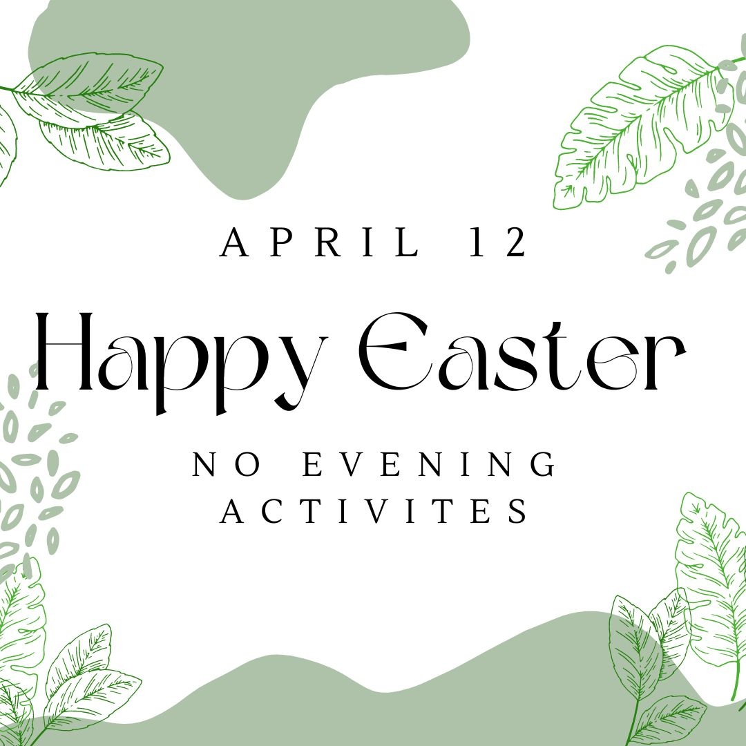 FBCArnold's tweet photo. Just a reminder that we will not be having evening services tonight! ⁠
⁠
We hope you all had a very Happy Easter and continue to enjoy your spring break! https://t.co/fXgUxeFCvd