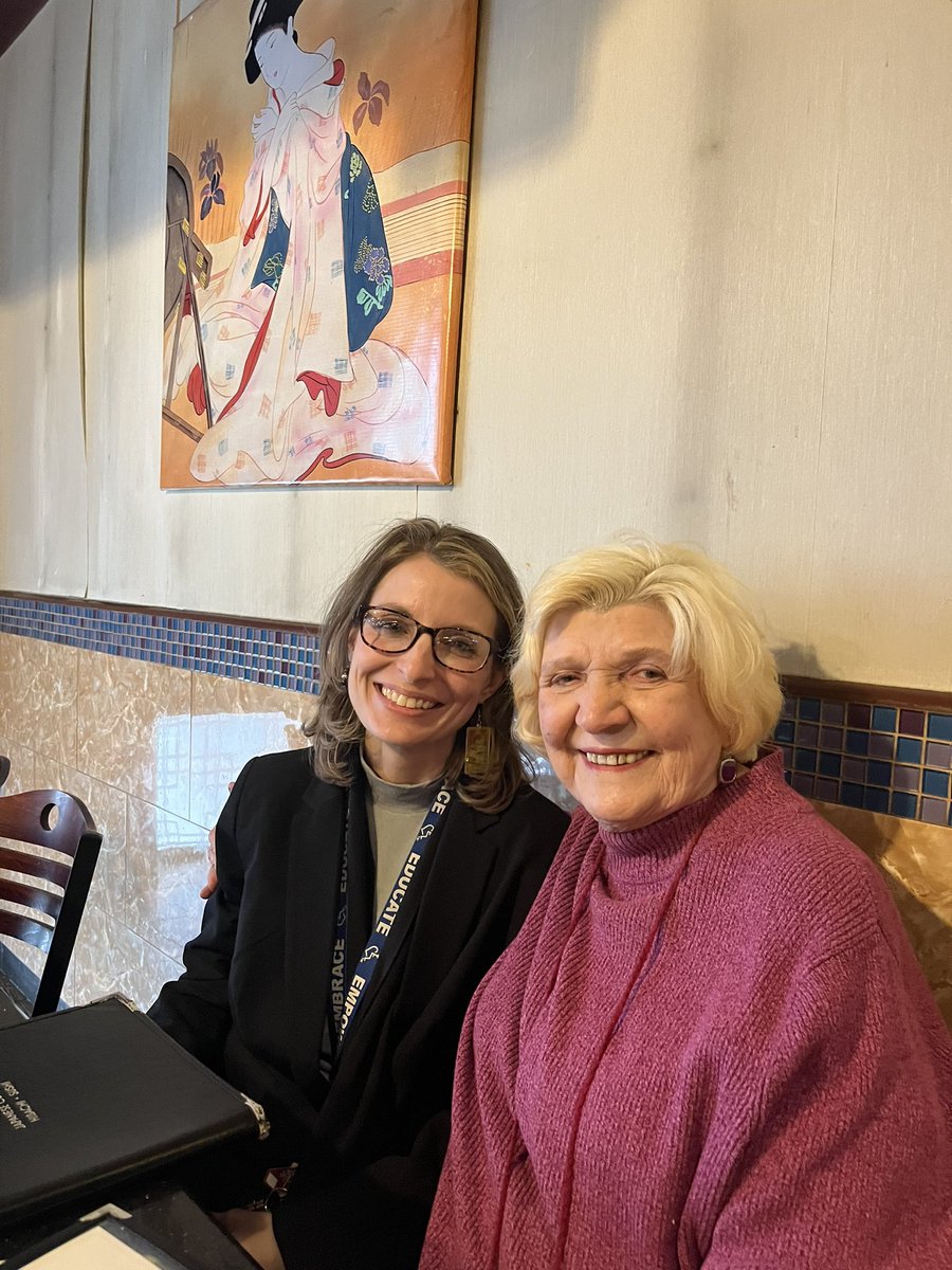 ShakesisterGrim's tweet photo. Last night at dinner with our Wild Irish Rose. Grandma Mel is 92 and she’s telling the chef to shoot the sake into her mouth… 😂 😳
#ChampionsLeague #shessomething #willpower #Wednesday #family #goodmorning https://t.co/wGahsuRRV8