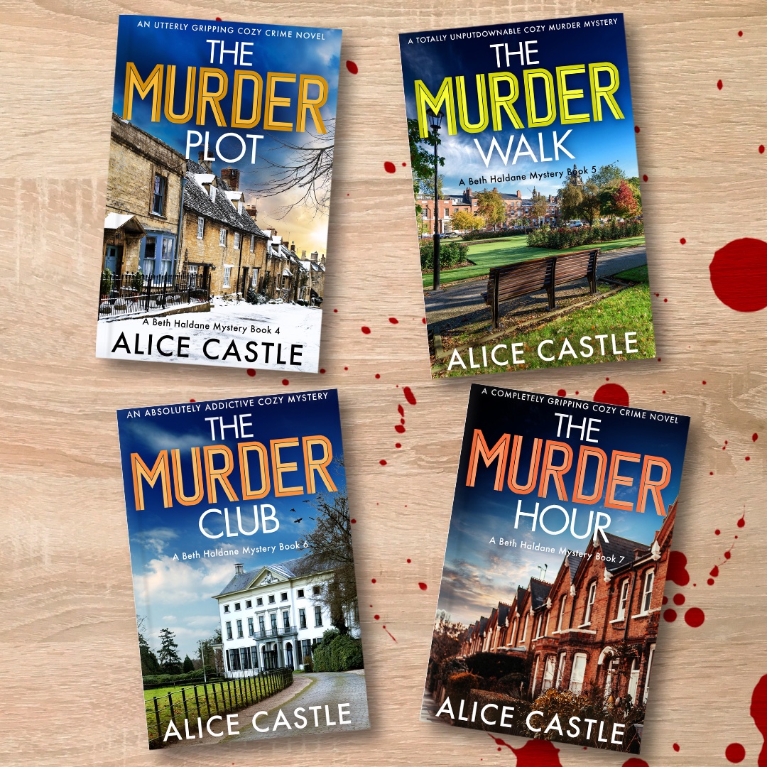 Lizzie_Chantree's tweet photo. If you love cosy crime reads, then you will love this series by talented author, @AliceMCastle! I can't wait for the next book to launch. #BookBoost #AliceCastle #readerscommunity https://t.co/vYNecs9g87 https://t.co/f8CblVaQKg