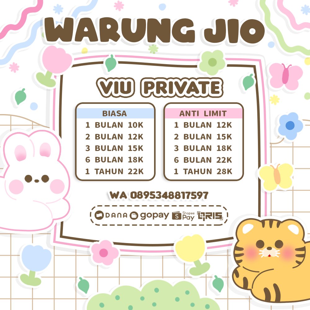 comewdy's tweet photo. start 10k/bulan siap copas 🐹⚡
FULL GARANSI ☀️
Payment : Spay, Dana, Gopay, Ovo, QRIS
Testi : https://t.co/dNy86cRGDf
Wa : https://t.co/reY1Avfx1Z https://t.co/MCzJV1jkKI