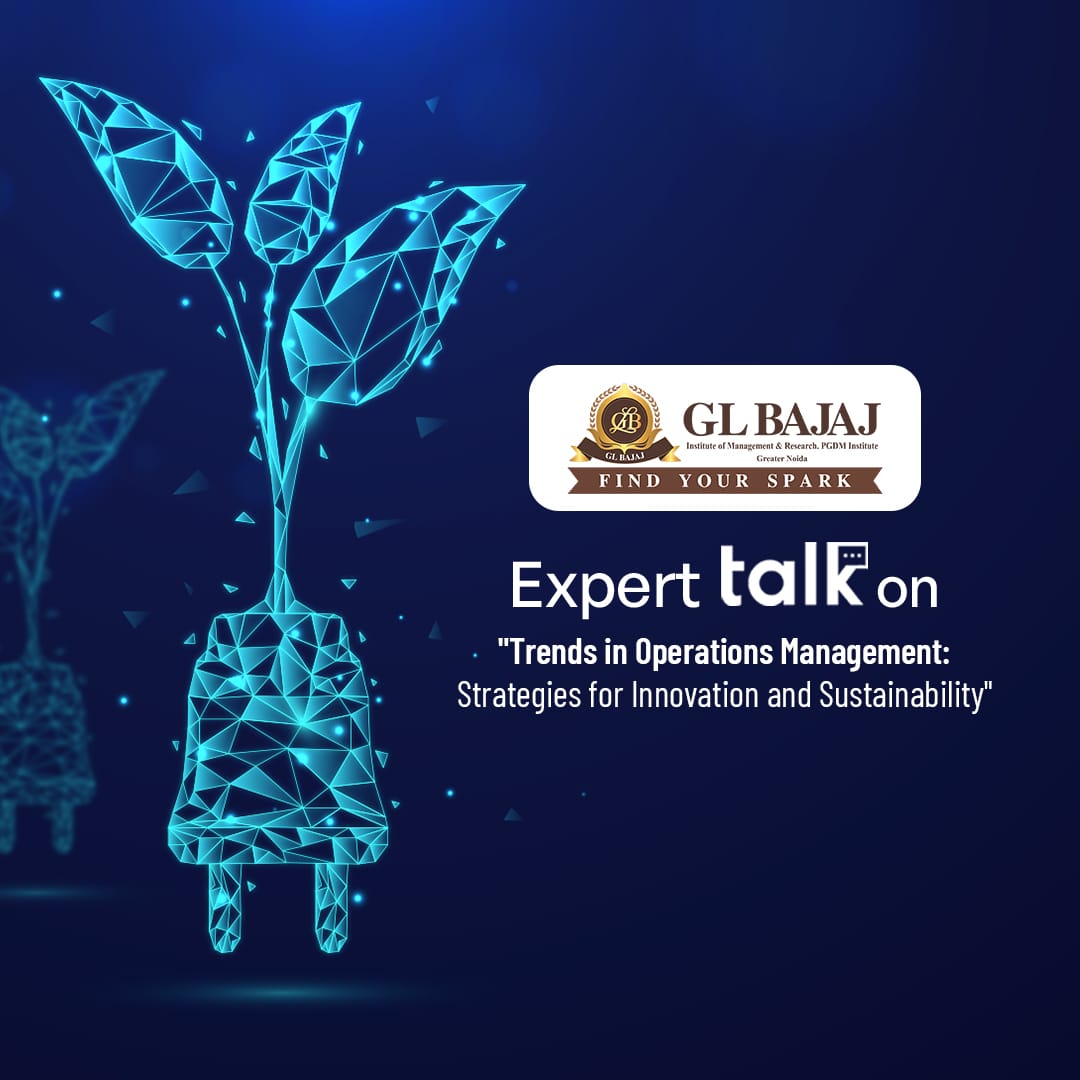 glbajajimr's tweet photo. GLBIMR hosted an Expert Discussion on “Trends in Operations Management: Strategies for Innovation and Sustainability” for PGDM (2022-24) students.
#GLBIMR #glbajaj #pgdminstitute #pgdmprogram #pgdmadmissions #drsapnarakesh #ExpertTalkSeries #expertalks #operationsmanagement https://t.co/u6TsVfJt6D