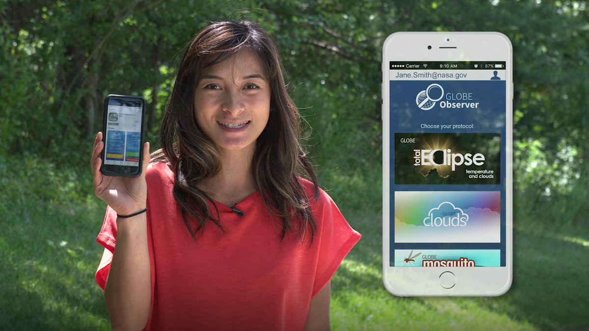 LearnWithNASA's tweet image. Everything you need to celebrate #CitizenScienceDay is in the palm of your hand! 📱

Download the @NASAGO app to use your mobile phone to make observations that help scientists study trees, mosquitoes, clouds &amp;amp; more! 🌳🦟☁️

Get started: observer.globe.gov/about/get-the-…