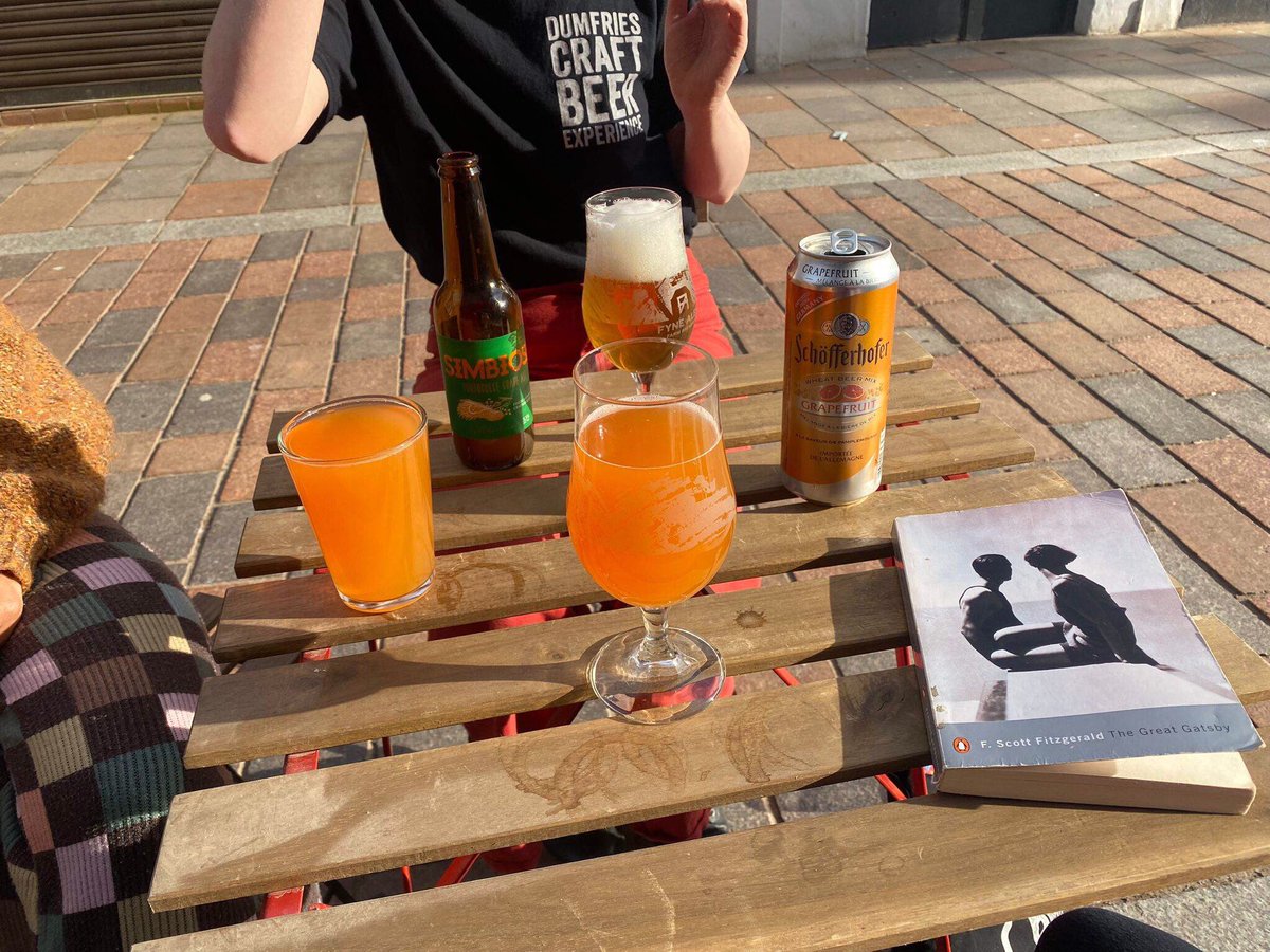 BeerBorders's tweet image. Cheers to cold beers in the sun ☀️🍻

We are so thrilled that Riverside Tap is open again! Draft beer and other drinks to enjoy out in our beer garden or terrace, or in our cozy taproom. Open Wednesday-Sunday!
.
.
.
#sunny #dumfries #terrace #beergarden #springishere #craftbeer