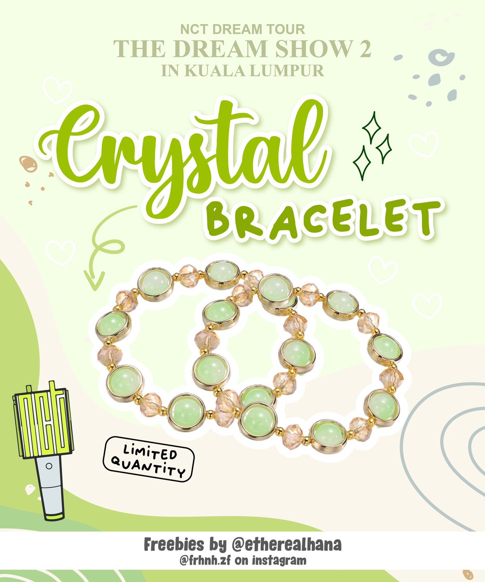 EtherealHana's tweet image. 💚 Freebies for TDS2inKL by @EtherealHana 

🗓️ 20 May 2023
📍Axiata Arena Bukit Jalil
🕑 TBA &amp;gt;

- limited quatities , fcfs basis
- pls follow the rules to claim

See You Soon !! .◜◡◝

#TDS2inKL #THEDREAMSHOW2_in_KL 
#NCTDREAM_THEDREAMSHOW2_in_KL