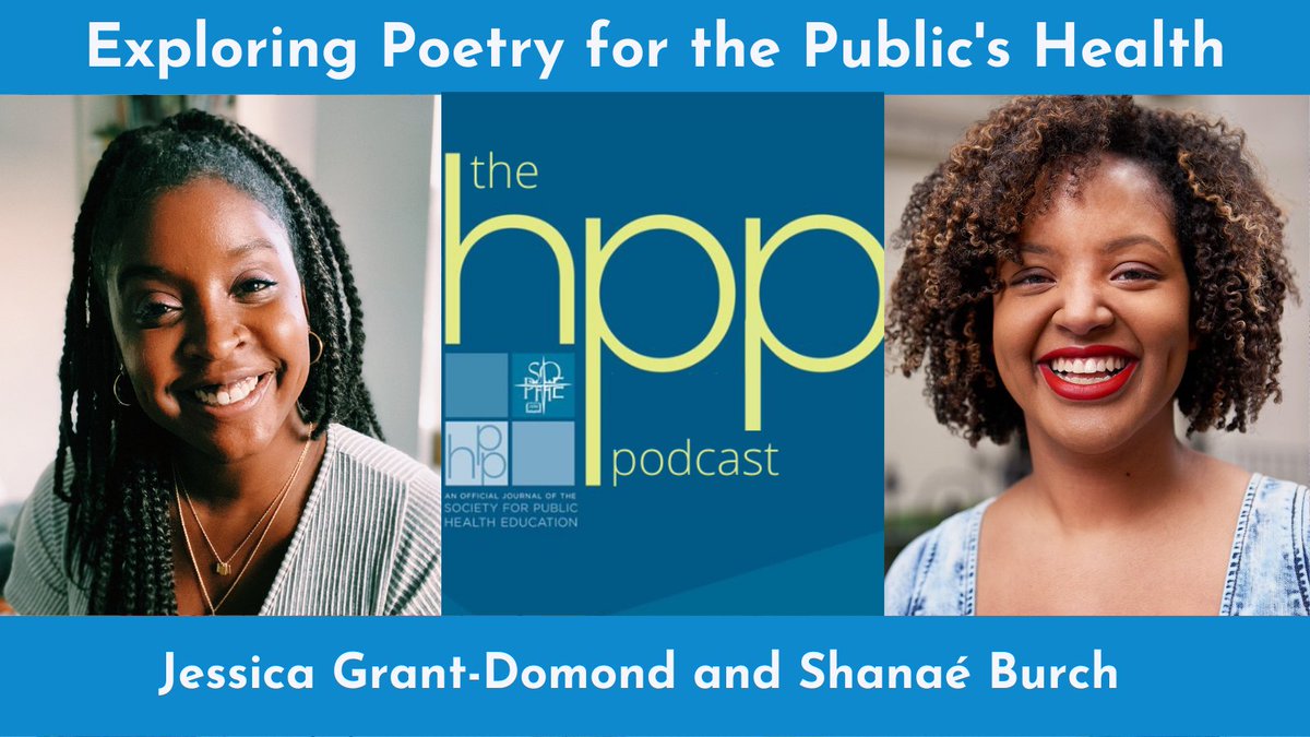 #PoetryforthePublicsHealth

Guest Host <a href="/ShanaeRebecca/">Shanaé Burch, Ed.D #CreatingHealthfulNarratives</a>  and Jessica Grant[Domond welcome you to their conversation about poetry, grief, and so much more: hpp.pub/podJGD

Read the poem: hpp.pub/Mourning

Hear the poem:hpp.pub/podLava

<a href="/RJPway4EQ/">Ryan Petteway, DrPH, MPH</a> <a href="/DocDill/">LeConte Dill</a>