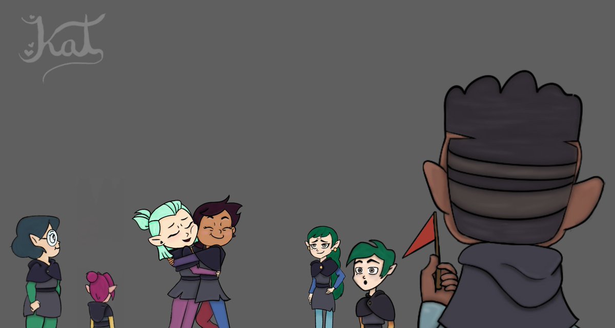 #lumity #TOH #fanart 
Colour time!
Line art of their environment has already been posted, which will soon also be in color. Enjoy