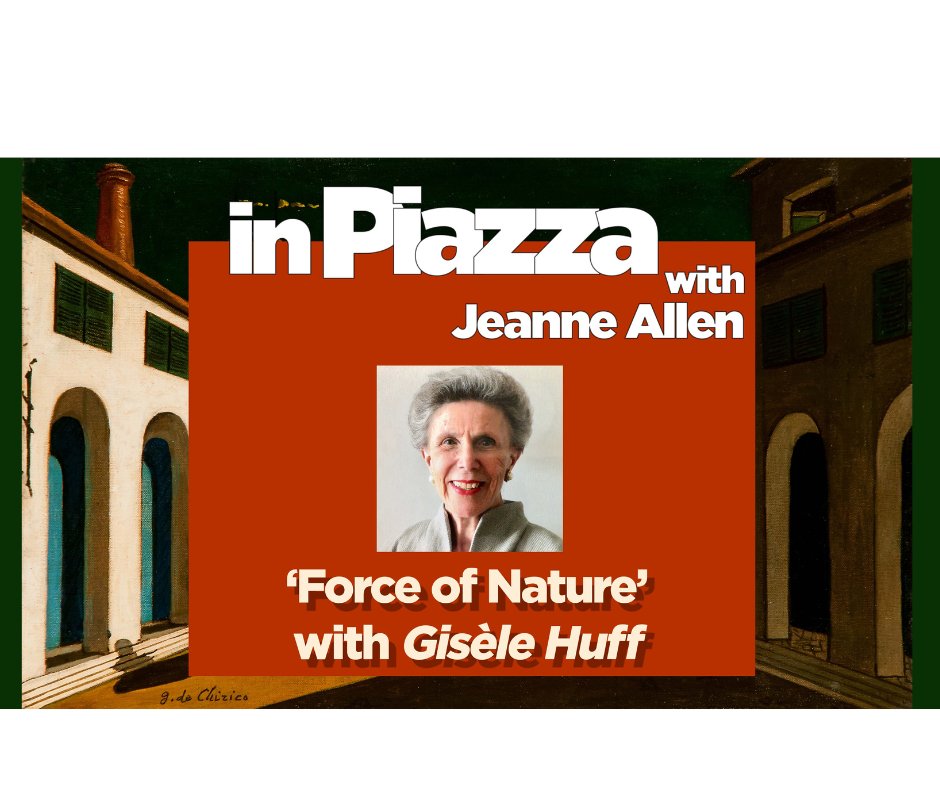 inPiazza_Pod's tweet photo. "You might as well be trying to use a horse and buggy to get to the moon." Can an #education system designed in the 19th century prepare kids for the ChatGPT world?  
New episode of In Piazza with @JeanneAllen - 'Force of Nature' with Gisele Huff- out NOW!
https://t.co/7aP0z8FxDS https://t.co/qpds3w8T4w