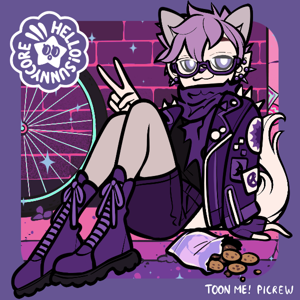 MiuNightmare's tweet photo. He dibujado mi avatar de este picrew 💜 https://t.co/MgfjcWdllB