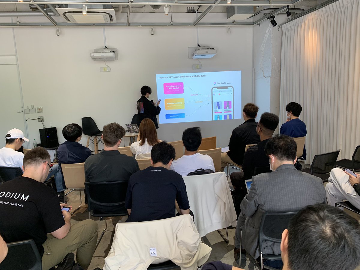 Thank you for coming to NFTFi Tokyo.

We're glad that you're intersted in NFTFi because of the event.

Let's start NFTFi🔥

#NFTFiTokyo #ETHGlobalTokyo