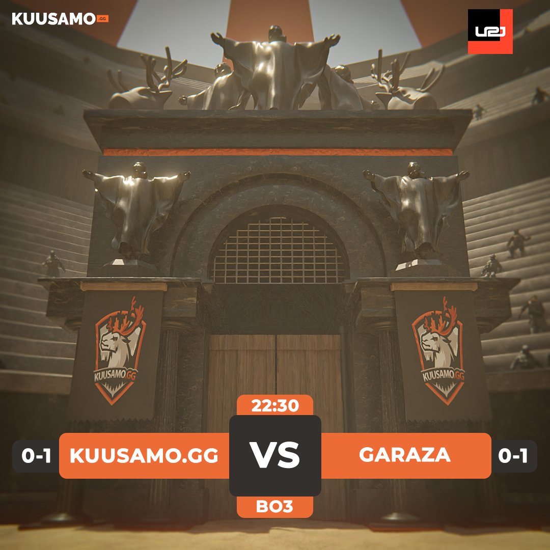 🔸MATSIPÄIVÄ (YÖ)🔸

Lohkon ensimmäisen matsi meni vihulle luovutusvoiton muodossa. Tänään voitolla matka jatkuu, tappiolla ulos karkeloista.

🏆 United21
⏰ 22:30
🆚 <a href="/GARAZAgg/">GARAZA</a> 🇱🇻
📺 twitch.tv/officialunited…

#KUUSAMOgg #esportsfi #csgofi