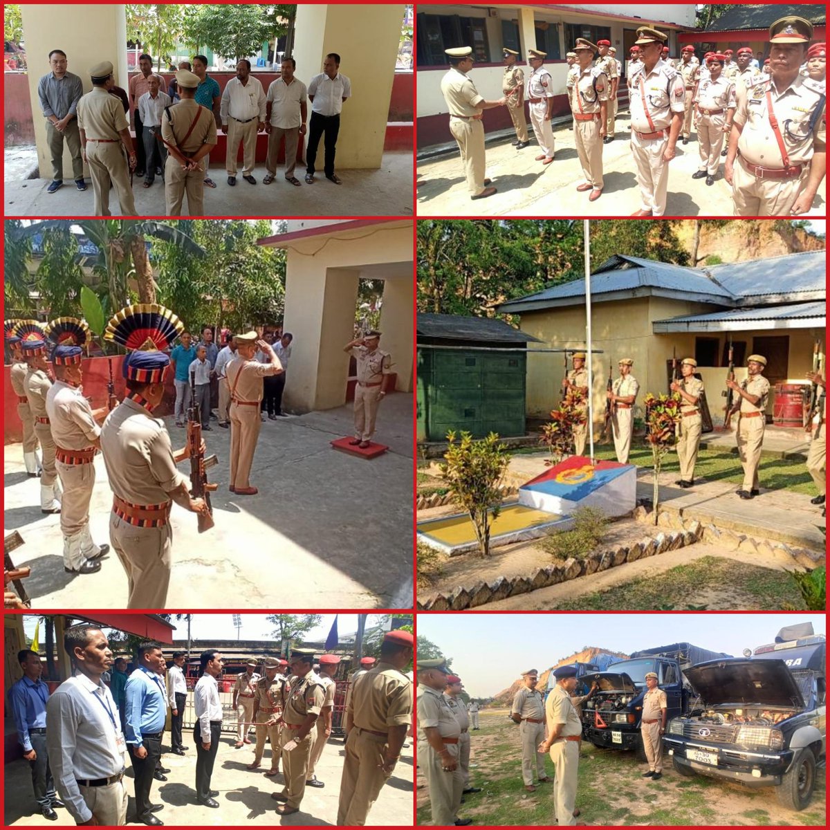sribhumipolice's tweet photo. Today Hon'ble DIG(SR) conducted  the annual inspection of SP office Karimganj and Police Reserve Karimganj.
@CMOfficeAssam @assampolice @DGPAssamPolice @gpsinghips https://t.co/gohR20V7Wy