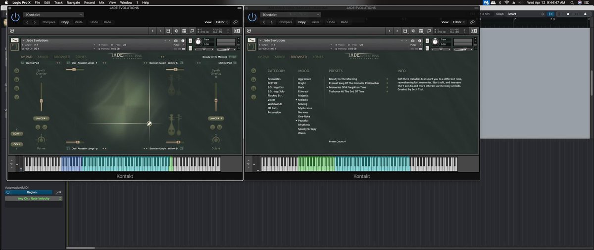 DavidTardy_DMT's tweet photo. Strezov Sampling's JADE EVOLUTIONS + JADE ETHNIC ORCHESTRA = 😲❤️😊
https://t.co/0BQmVyPFzt https://t.co/iQkTQMNWpD