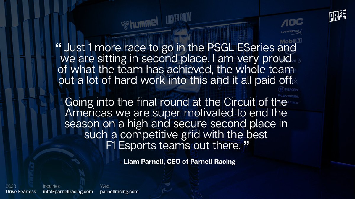 VeloceAcademy's tweet image. Liam Parnell’s thoughts going into the final race of #PSGLESeries 👇