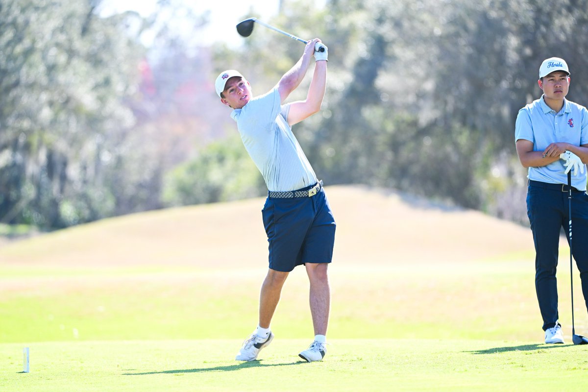Connor Polender puts the first 🐦 of the day on the board for the Flames.

Polender is 1⃣-under par through 3⃣ holes during Round 3⃣ of the <a href="/MRudolphGolf/">Mason Rudolph</a> 

📊 bit.ly/3JYMysg