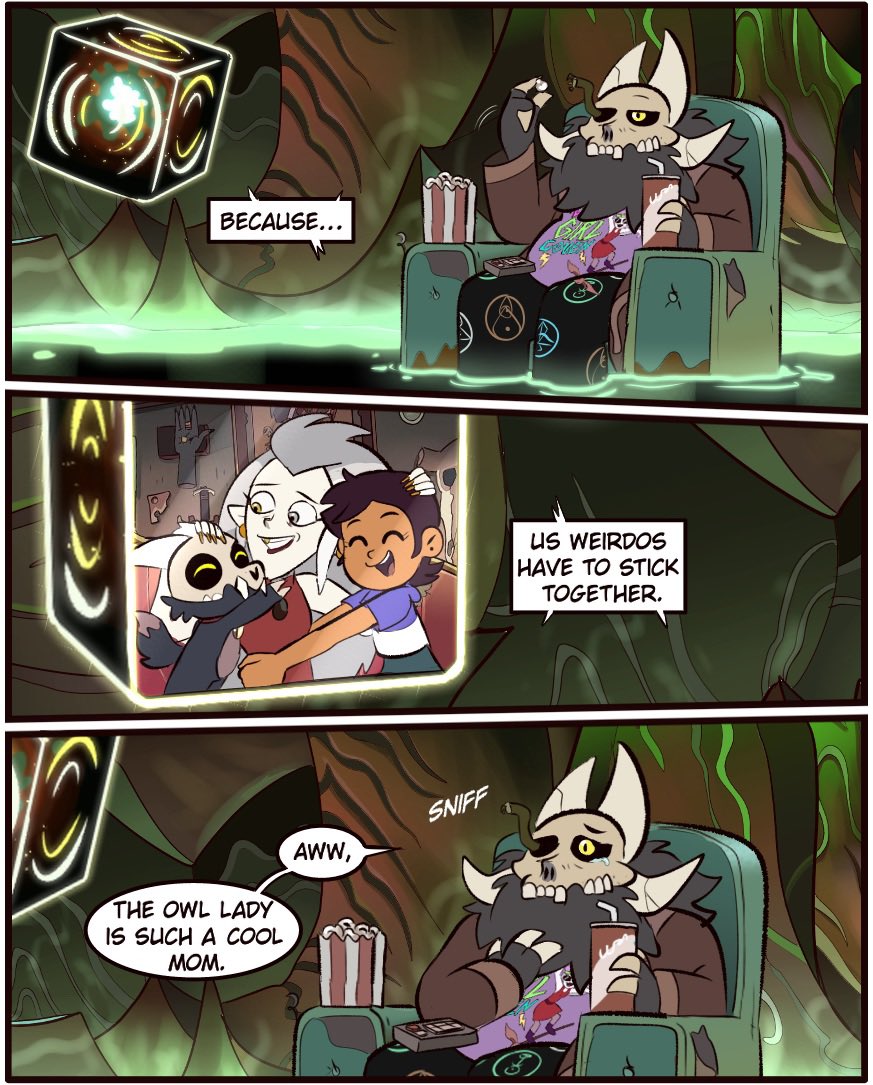 MoringmarkMark's tweet photo. Watching and Screaming #TheOwlHouse #toh https://t.co/GpE8ry1CdZ