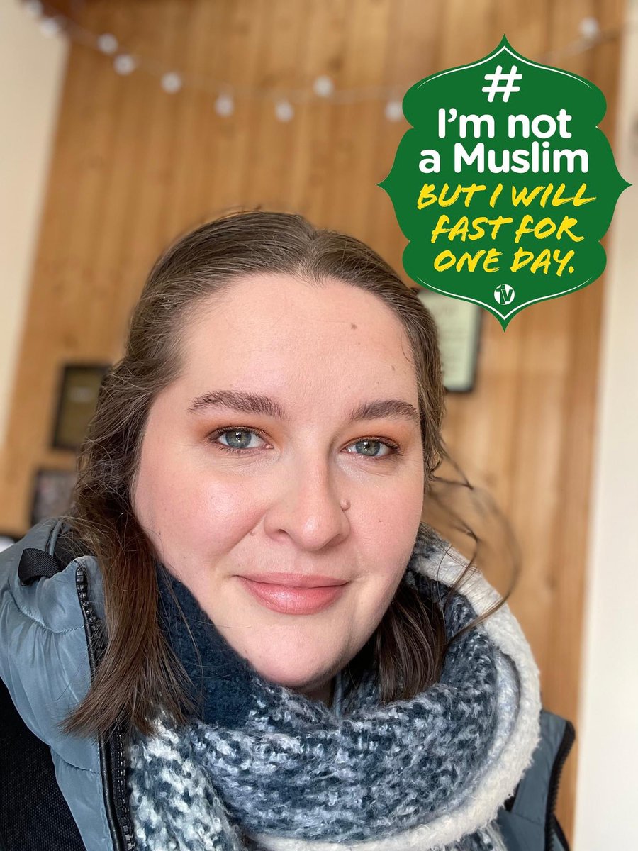 Beth Patrick, #AppropriateAdult

“I am a Christian and I hold great value in supporting and understanding the beliefs of other faiths and religions. I hope to appreciate even more the dedication and faith Muslims show during this sacred time.”

#ImNotAMuslimButIWillFastForOneDay
