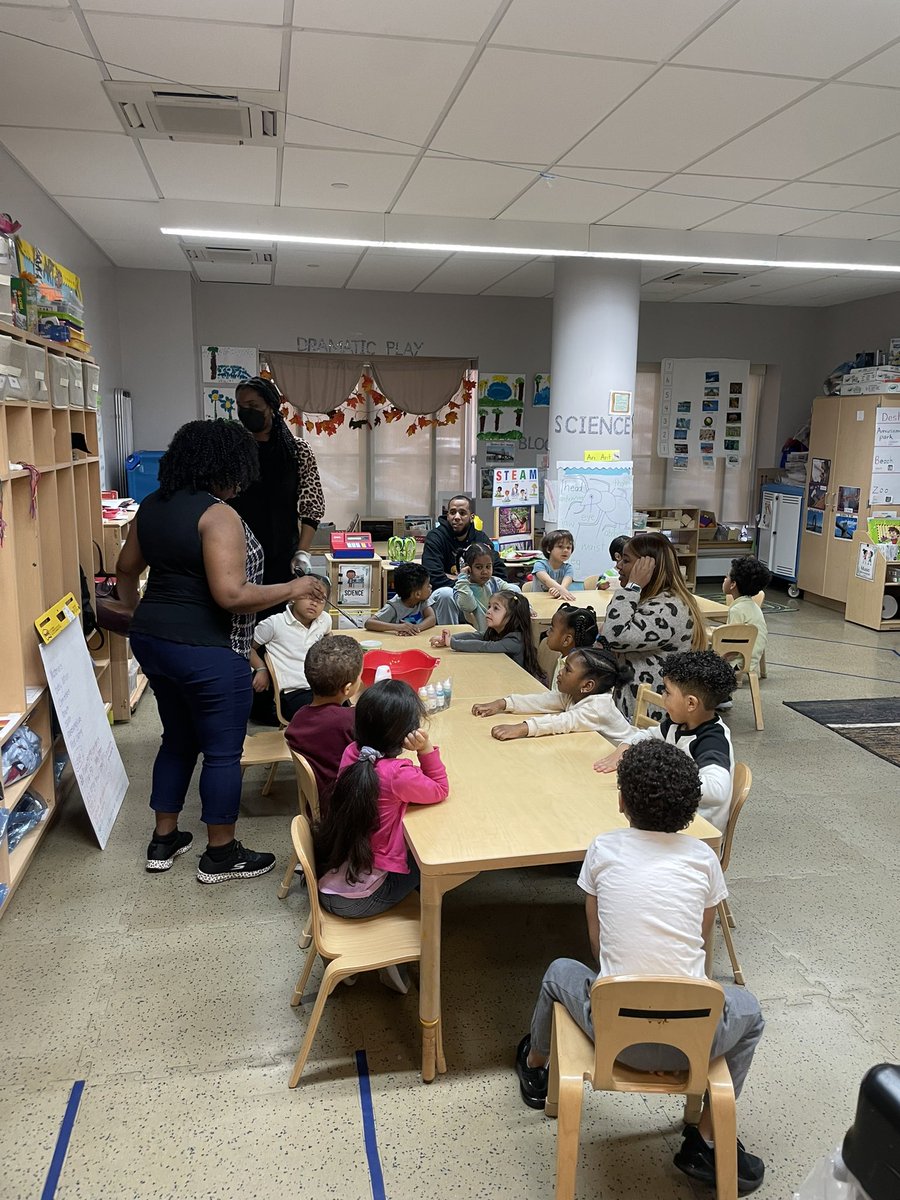 mrrosignano's tweet photo. Spring Academy in full swing. Students are making play dough. #3K4ALL #PREK4ALL https://t.co/9a8WFJIMS3
