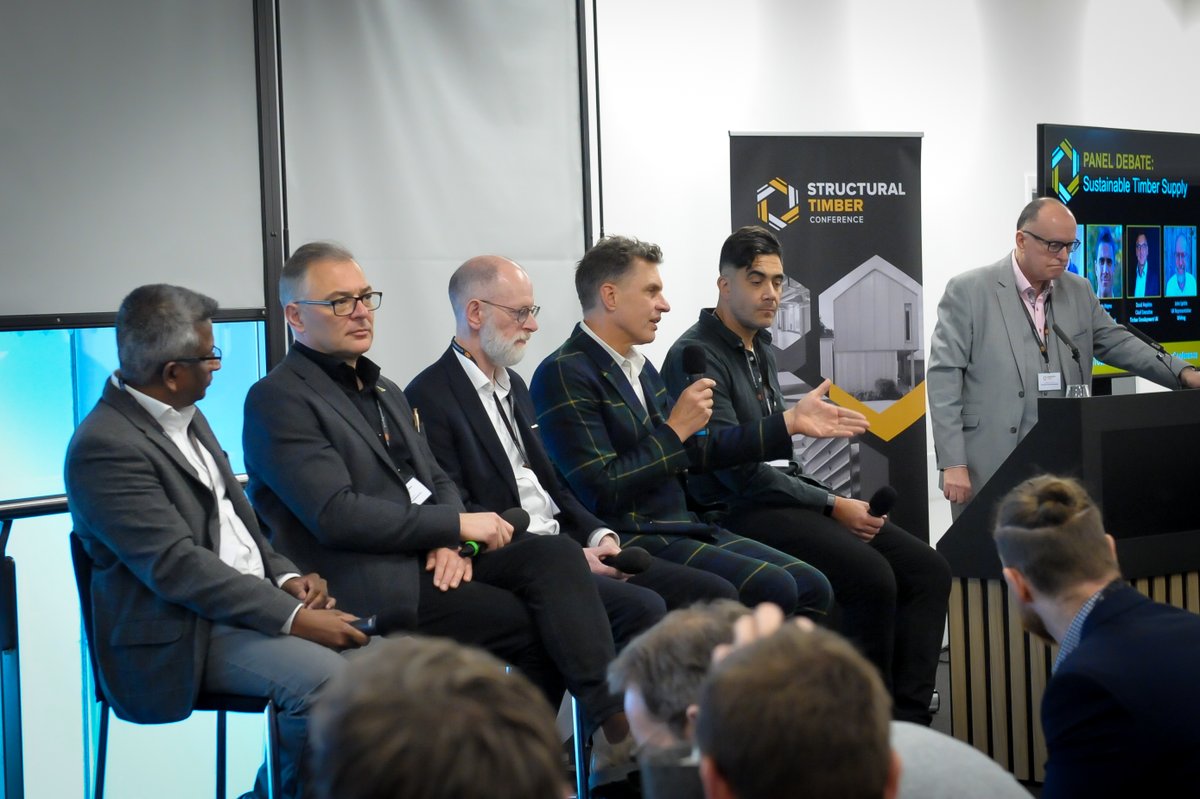 evolveuk's tweet photo. Senior Engineer Ruth attended the recent #StructuralTimberConference &amp; while it may not always be the right solution, we believe that increasing #timber #construction can play an important role in our collective response to the #climatecrisis. #Engineering #Design @STConference23 https://t.co/TVODM5earK