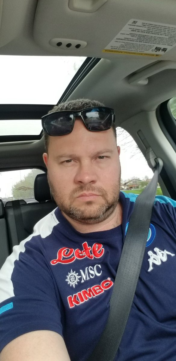 NapuleDBO's tweet photo. On My Way for the PARTENOPEI! 
🚘💪💙💯🏟🌋🌐
#ForzaNapoliSempre #NapoliNation #UEFAChampionsLeague #MilanNapoli #RoadToFinal #ScudettoIsNotEnough #Mentality #GoBigOrGoHome #YouPlayToWin #SAROCONTE #NonMollareMai #UnicaFede #SoloLaMaglia https://t.co/nVVE5XH3xy