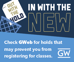 GW Student Services Hub tweet media
