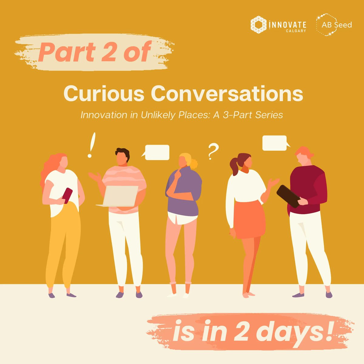 It's not too late to be a part of the conversation! 

Register now for Part 2 of our Curious Conversations: Innovation in Unlikely Places series taking place this Friday (Apr. 14, 10-11:30 AM)

buff.ly/40oVDRI