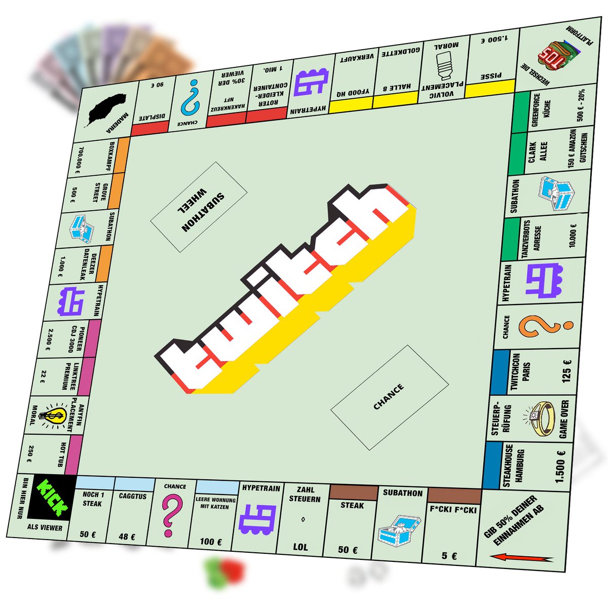 jnkchris's tweet photo. TwitchDE aber als Monopoly https://t.co/N9GLIOwYYI