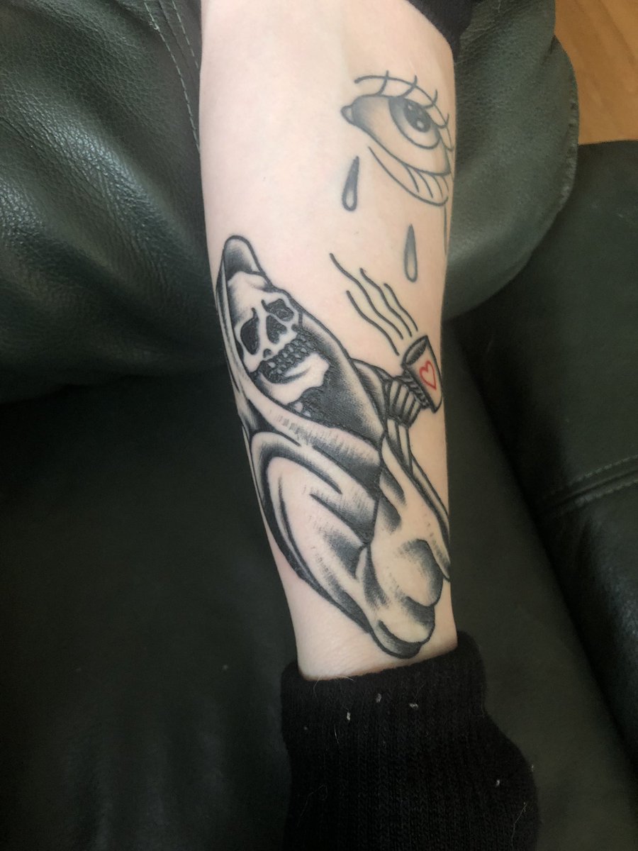 HvlfPvst's tweet photo. New ink who dis? 😇 https://t.co/DR8cUQWnpR