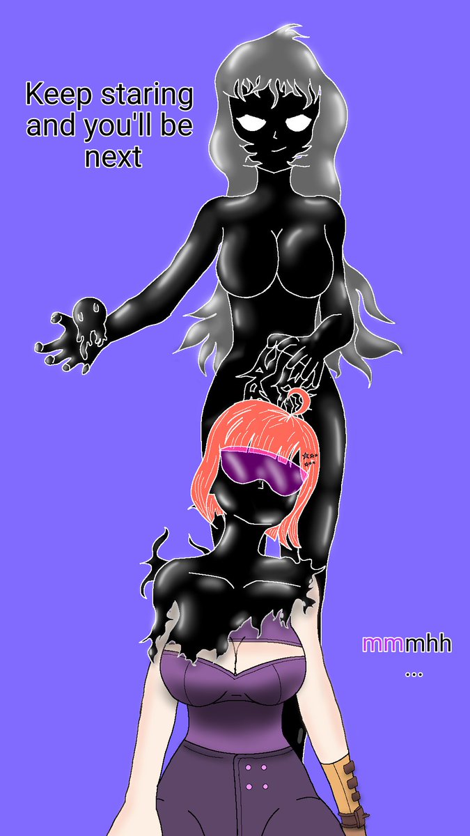 tom_petrou's tweet photo. C๐mission from @UsaKikiArtist of their OC being corrupted by my still no name (I think?) OC, a throw back to the YCH I did a while back

#latex https://t.co/s2eLjgwReJ