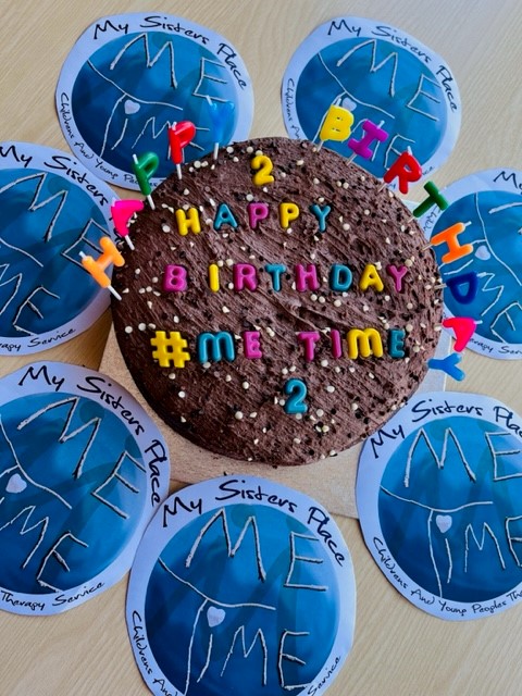 Thanks to our fabulous therapists who have worked hard on the ground,  from day 1,  to build an amazing service.   Happy 2nd birthday our ME TIME Children and Young Peoples Therapy Service  #METIME2 <a href="/MSPmbr/">My Sisters Place</a>