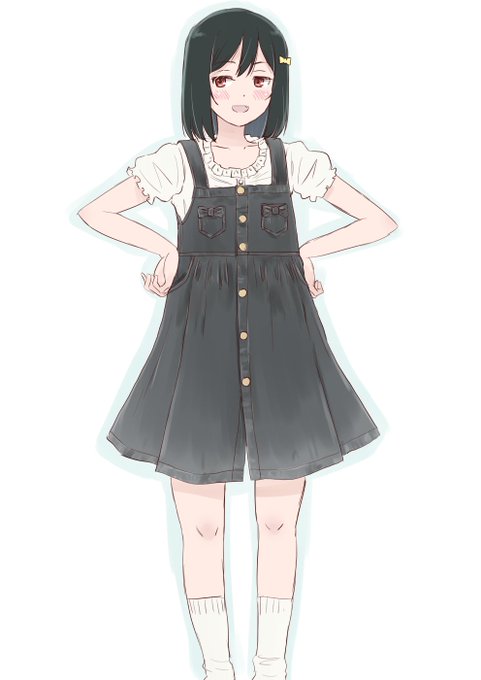 ファッションサイトの服が可愛かったので栞子さんに着せてみる練習 