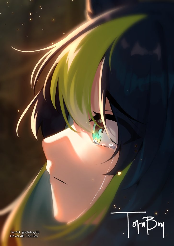 Kobeleva_Dasha's tweet photo. I certainly don't support the voice actor's actions.
But the new voice of Tighnari... Are you serious? It's awful! It seems like a joke. I'm just shocked and want to cry 😭💔
@GenshinImpact 
#NewVoiceTighnari https://t.co/lrImq04hO5
