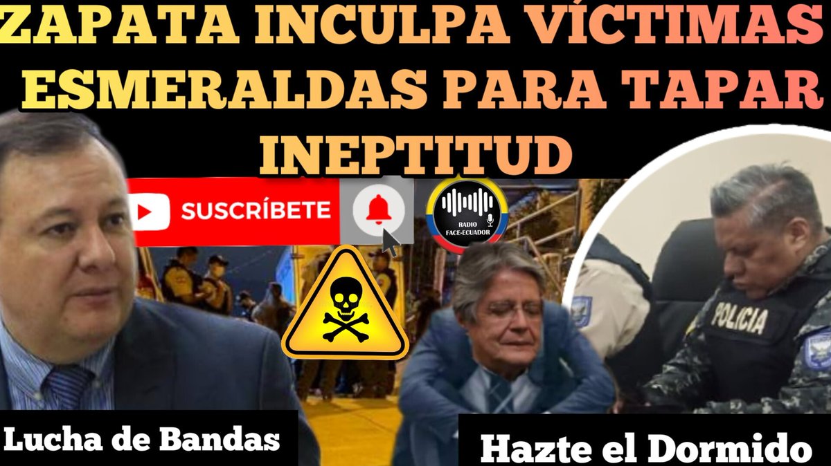 caleroyadira04's tweet photo. #urgente #CapiZapata quiere inculpar a los. Humildes pescadores de lo #ocurrido en #esmeraldas para safar cualquier Responsabilidad como #gobiernodelencuentro de #guillermolasso #noticias #ecuador #hoy #ultimahora #ebicamacho 😲🔥🇪🇨👍👇🤦
https://t.co/nfxRQMJ3uc https://t.co/Q0BlkPYZph