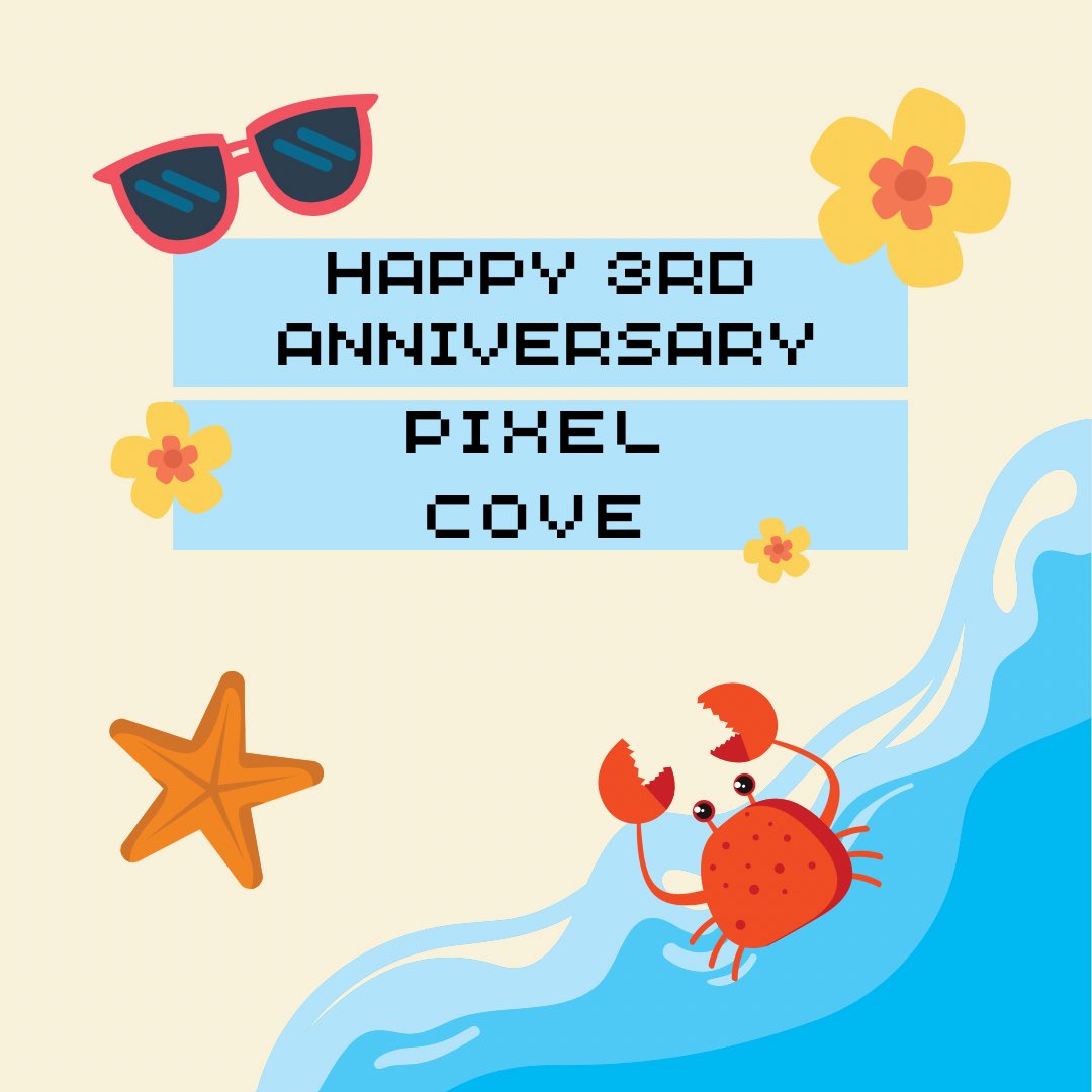 pixel_cove's tweet photo. 3 years is a short time to make such lasting friendships 💖 Happy anniversary to us! https://t.co/zW08Q1mZ04