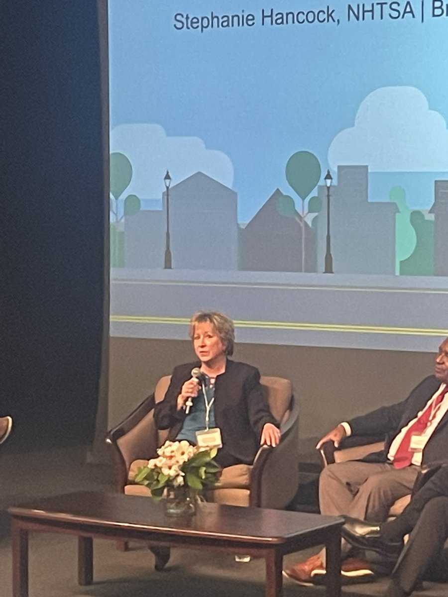 DRIVESMARTVA's tweet photo. Stephanie Hancock @NHTSAgov discusses BIL and the importance of being proactive, of listening, of creating meaningful safety engagement and shared responsibility and of being equitable. #MDSummit https://t.co/887l8VFkkI