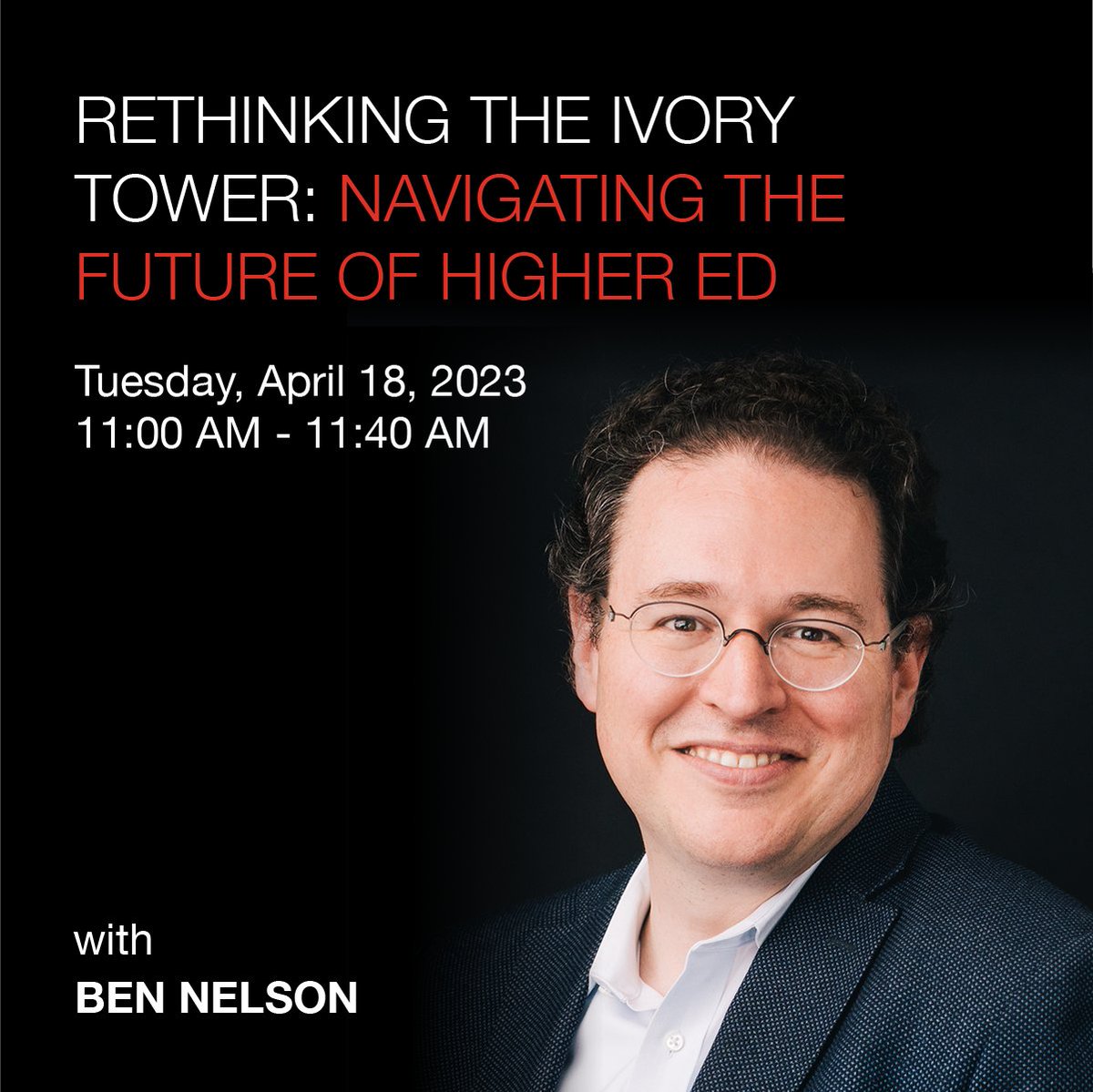 minervaproject's tweet photo. If you are attending @asugsvsummit, don’t miss our sessions on April 17, “Hybrid is the New Normal” w/ @JamesGenone, April 18, “Rethinking the Ivory Tower: Navigating the Future of HigherEd” w/ Ben Nelson, and April 18, “Is MENA the Next Global EdTech Hot Spot?” w/ Geoff Watson. https://t.co/ehz3eMwD3d