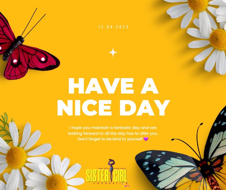 SisterGirlOrg's tweet photo. 🦋 Be Intentional 🦋 https://t.co/A40Ysd1rrh