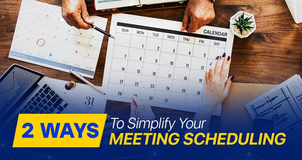 2 Ways To Simplify Your Meeting Scheduling dlvr.it/SmMxDb #TechInsights