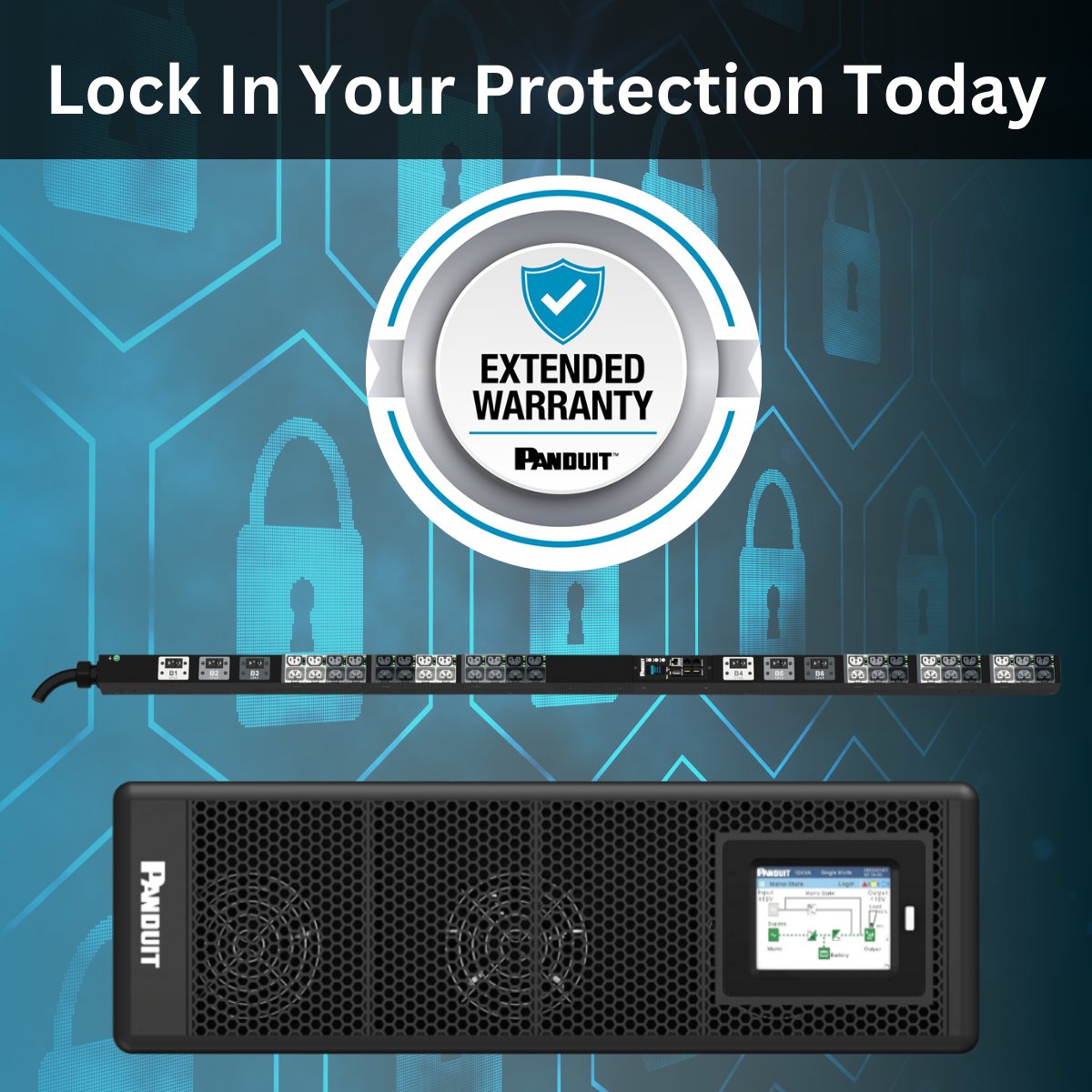 Panduit's tweet image. 💸 Early Bird Special! 🎉 $10 off UPS & PDU Extended Warranty from April 1, – June 30, 2023, Contact your Panduit Solutions Provider today to lock in your UPS & PDU protection. 🎯 #ExtendedWarranty #PowerProtection #PanduitPowerSolutions #PDU #UPS